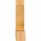 Ekena Millwork Portland Rough Sawn Timber Gable Bracket, Western Red Cedar, 48"W x 28"H x 6"D x 6"F, 14/12 Pitch GBW048X28X0606POR00RWR - alternate 5